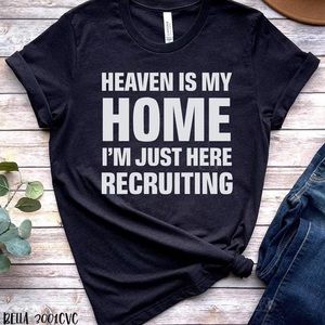 Black or Navy blue Bella canvas shirt with screen printed image